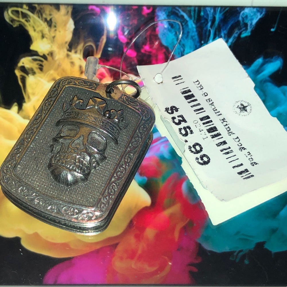 Skull King dog tag